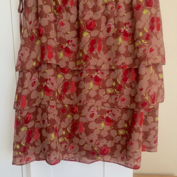 THE GAP🌾 floral dress / side ties / tiered skirt - Picture 3 of 4