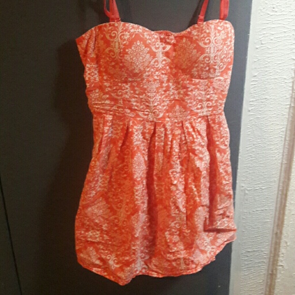 Coral dress