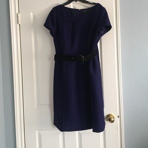 Tahari dress - purple size 14