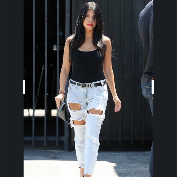 ONE Teaspoon Trashed Free Birds Distressed 👖