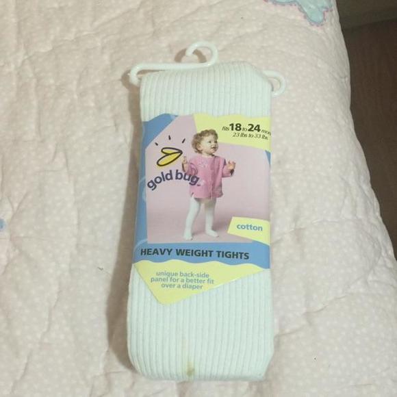 Gold bug heavy weight cotton tights
