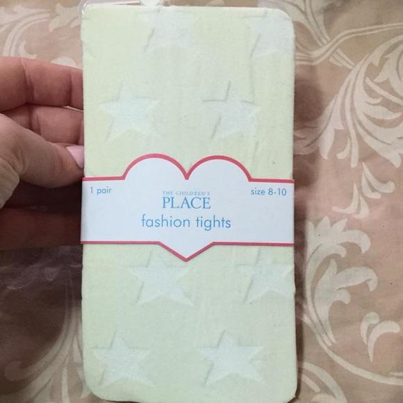 Girls children's place fashion tights size 8-10 - Picture 1 of 3