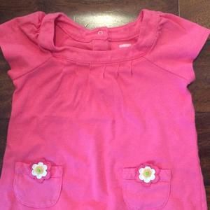 Gymboree flower detail shirt - 3t