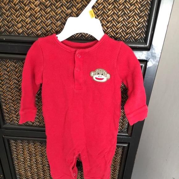Sock monkey pajamas