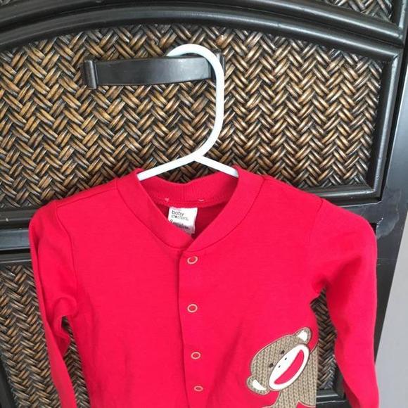 Baby starters brand sock monkey outfit