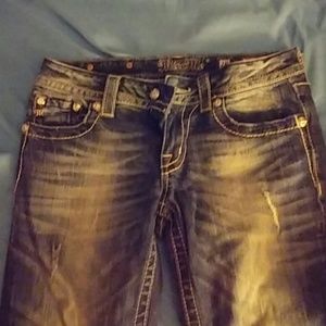 Slightly distressed Miss Me Jeans