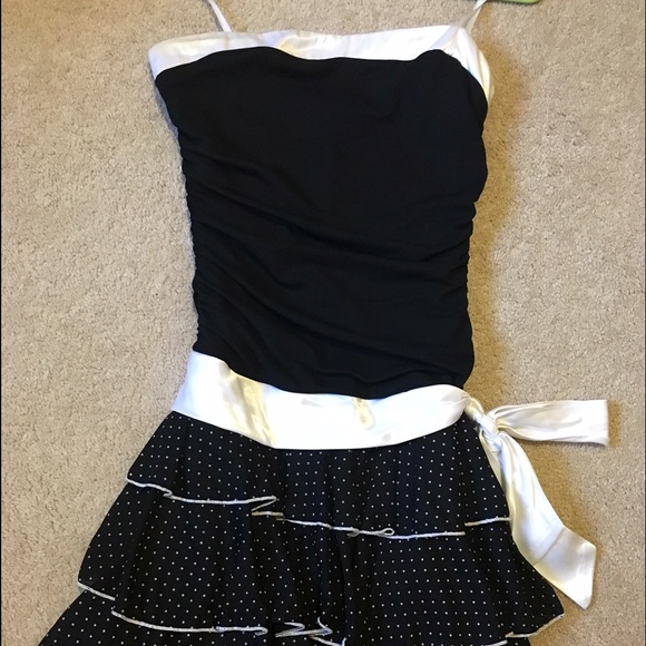 Black and White Dress