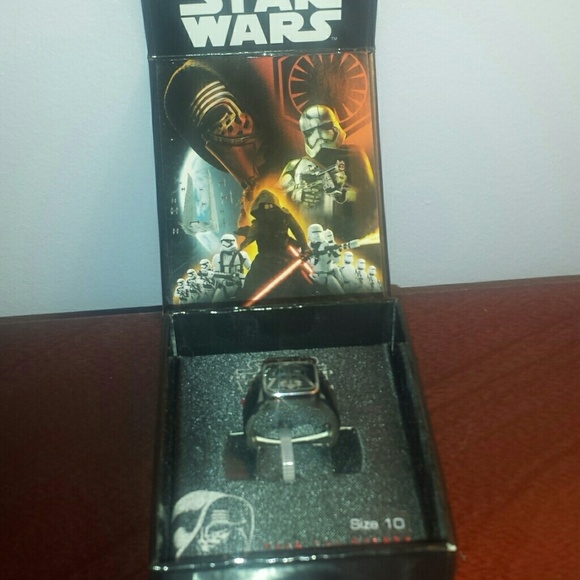 STAR WARS STAINLESS STEEL RING - Picture 2 of 3