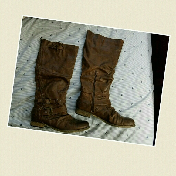 Carlos Santana Tall Riding Boots