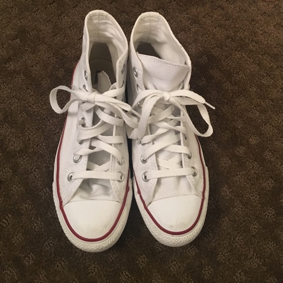 White high top converse