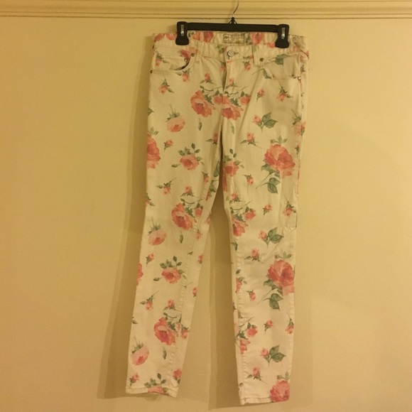 White Free People Jeans