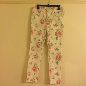 White Free People Jeans