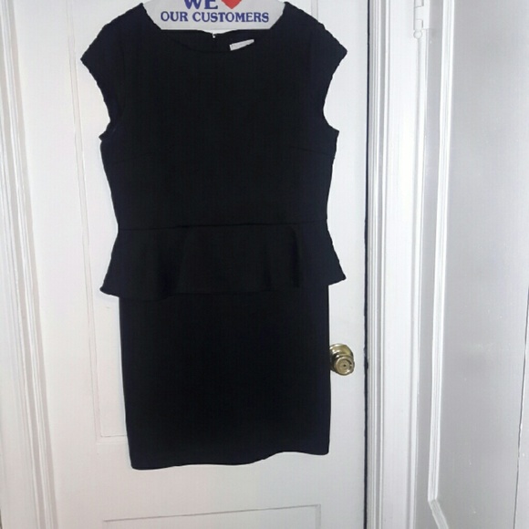 Just REDUCED NY&Co Black Peplum Dress