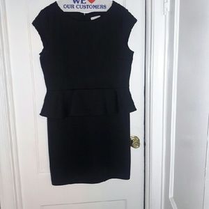Just REDUCED NY&Co Black Peplum Dress