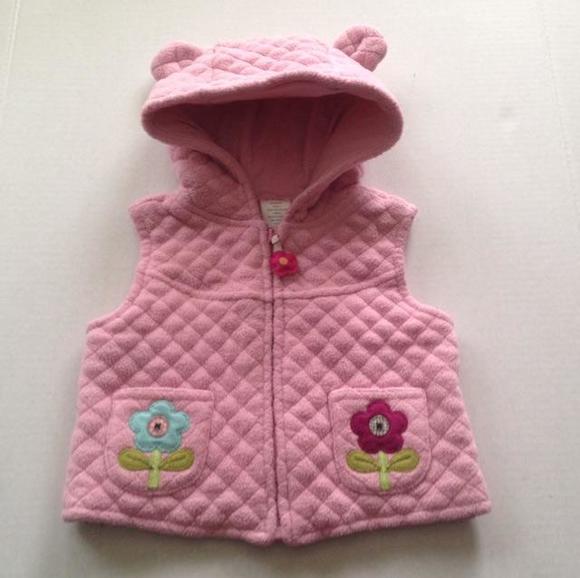 Gymboree sweater vest with hood - Picture 1 of 3