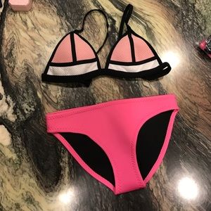 Triangle bathing suit