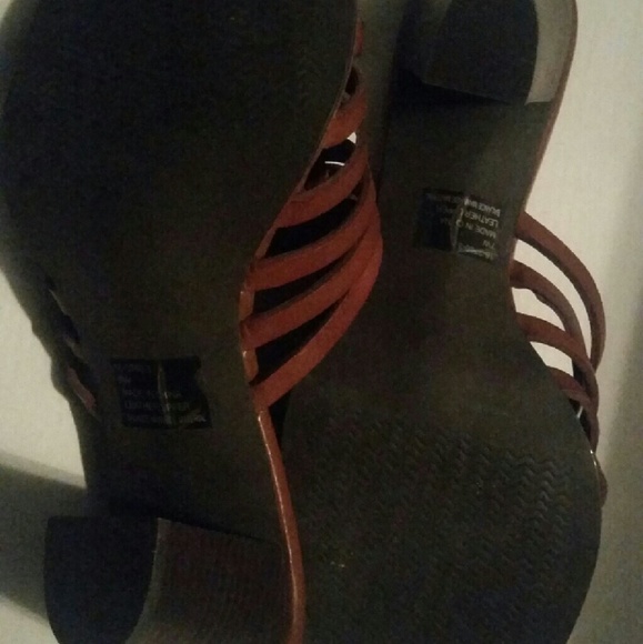 CHADWICK ' S BROWN LEATHER UPPER SHOES - Picture 4 of 4