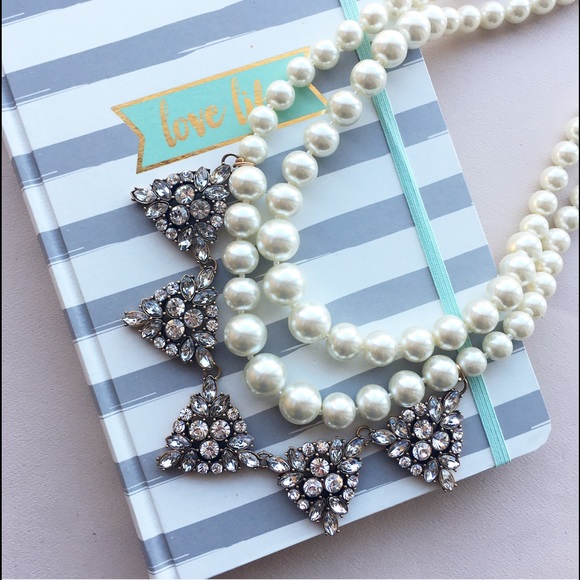 Handmade Pearl Statement necklace - Picture 4 of 4