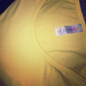 LulaRoe perfect t - Medium mustard yellow