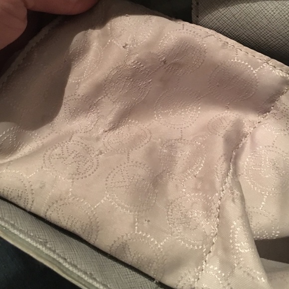 Large Michael Kors Hamilton tote (pewter) - Picture 3 of 3