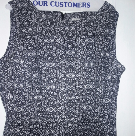 Just REDUCED NY&Co Black&White Stretch Dress - Picture 2 of 2