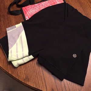 Lulu lemon black Wunder Under crops