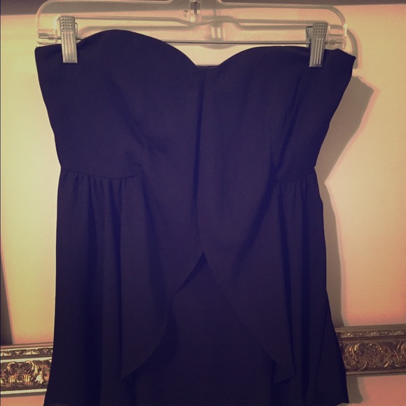 Nasty gal strapless top