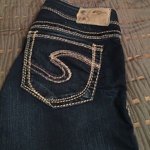 Silver Suki  27x 28 (hemmed) EUC 🌟🌟