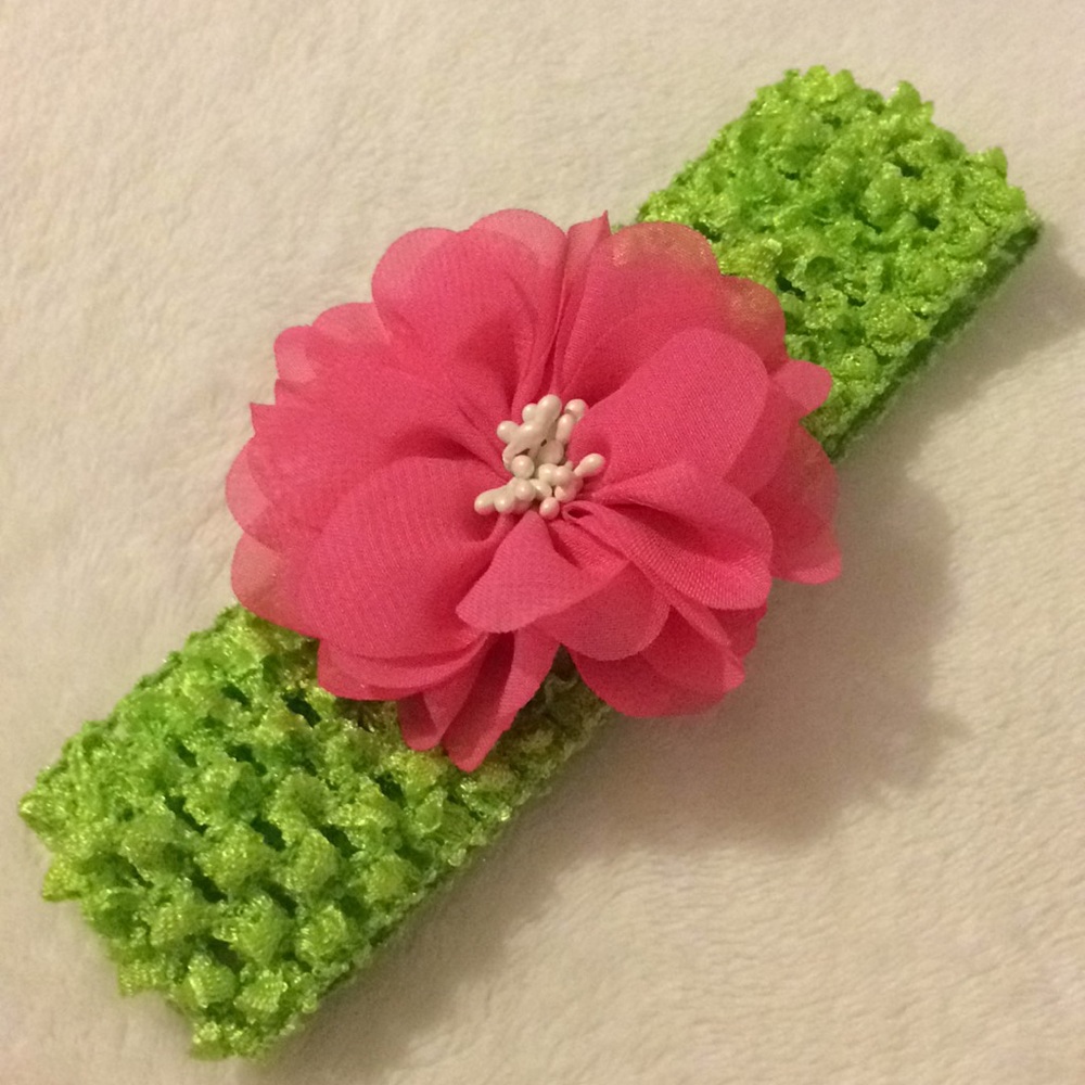Watermelon crochet hair band