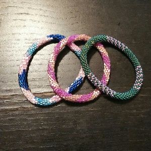 3 Lily and Laura bracelets