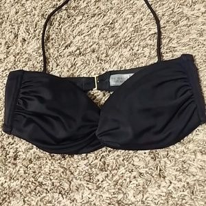 VS black bandeau swim top