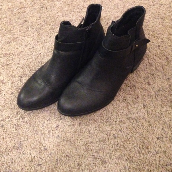 Black booties