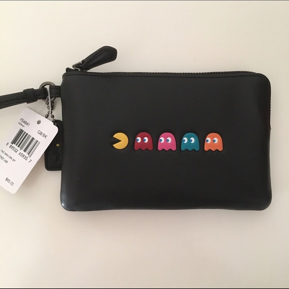 Coach Bags | Limited Edition Coach X Pacman Wristlet | Poshmark