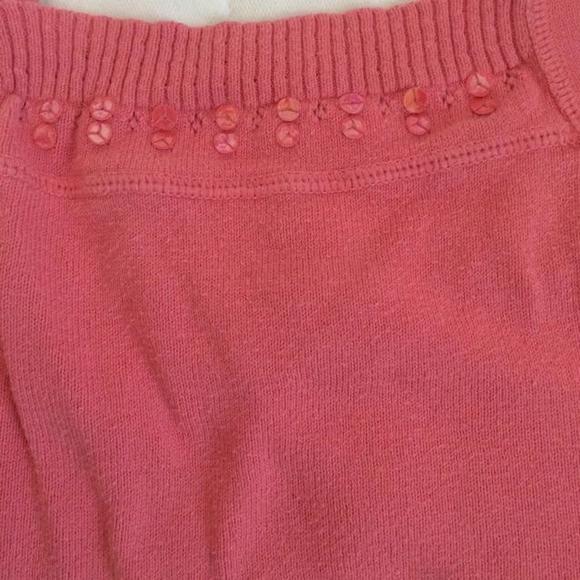 Coral Knit Tank Top. - Picture 3 of 4