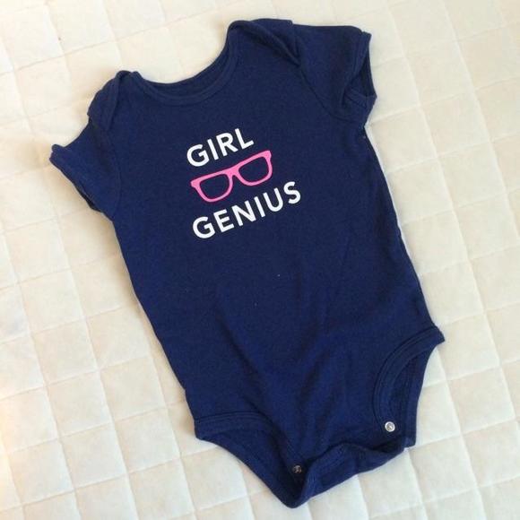 🕶 Girl Genius Carter's Onesie - Picture 1 of 2