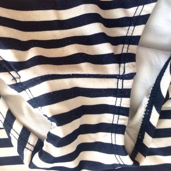 Navy & White swimsuit. - Picture 3 of 3