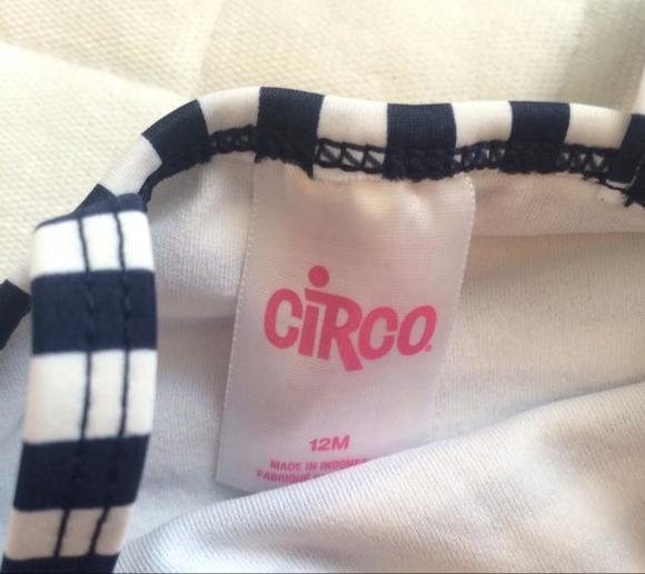 Navy & White swimsuit. - Picture 2 of 3