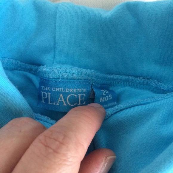 Children's Place. Aqua blue skirt. - Picture 2 of 3