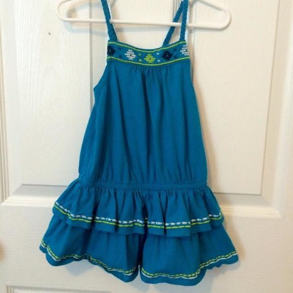 Bright Blue Dress. - Picture 1 of 4