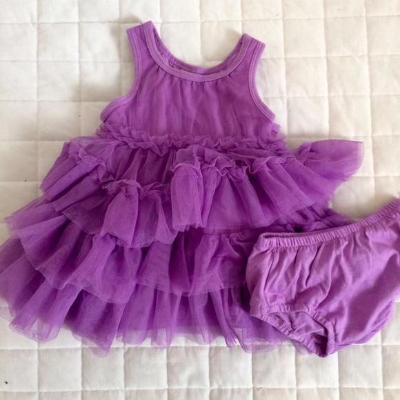 Purple tutu dress. - Picture 2 of 4