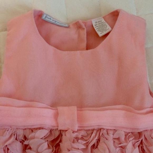 Rosette blush dress. - Picture 4 of 4