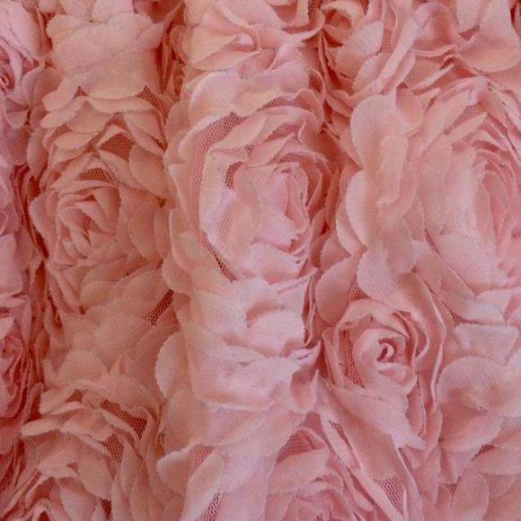 Rosette blush dress. - Picture 2 of 4