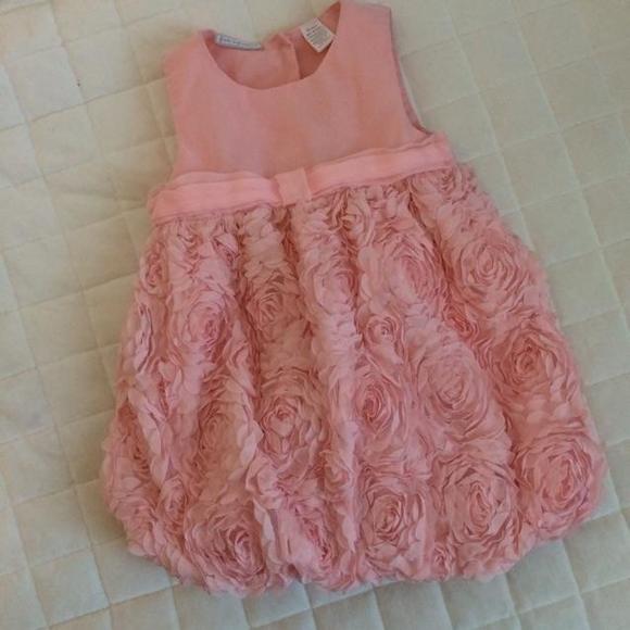 Rosette blush dress. - Picture 3 of 4