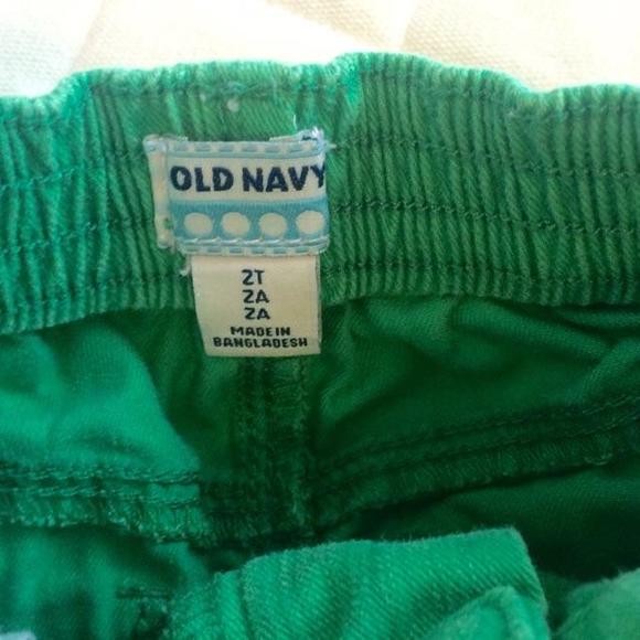 Green Denim Mini Skirt. - Picture 2 of 3