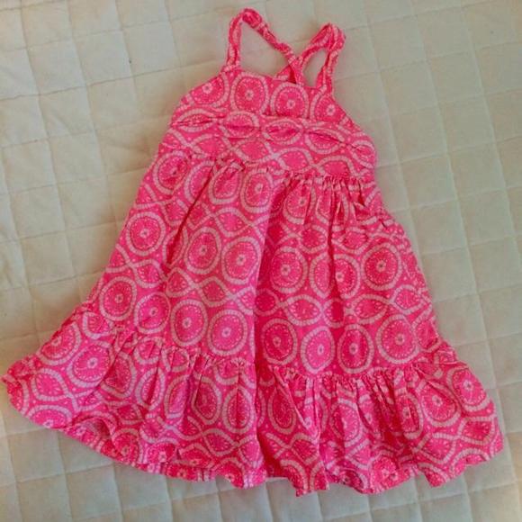 Hot Pink Tank Top Dress