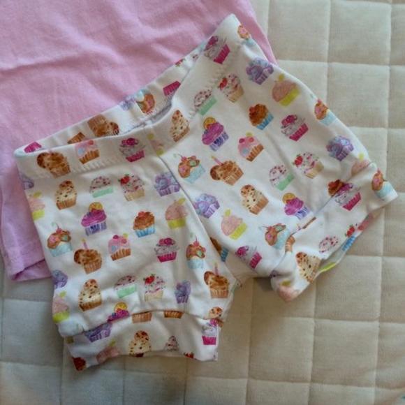 Boutique knit shorts.