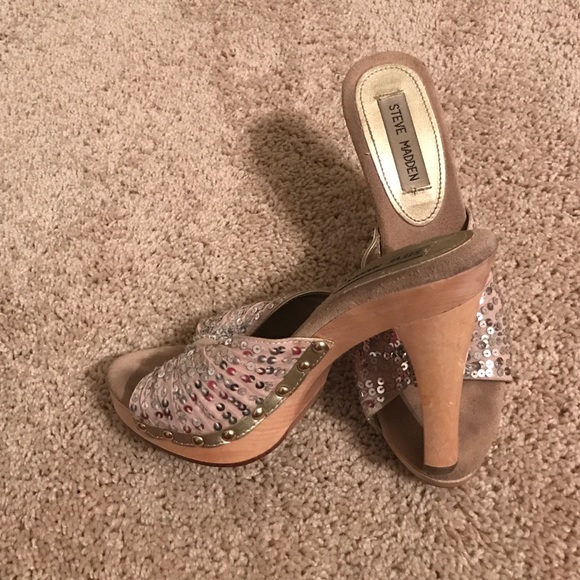 Steve Madden sparkly heels