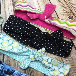 Polka Dot Headband Hair Wrap Baby