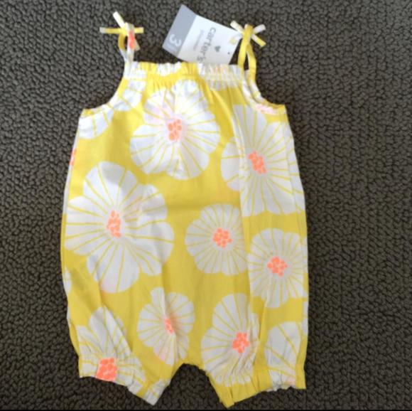Adorable Carter's Romper 0-3 Month NWT - Picture 3 of 4