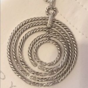 Holiday Gift! David Yurman Willow Diamond Pendant